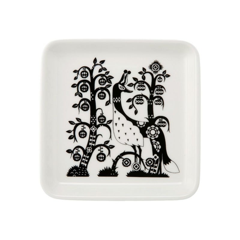 イッタラ（iittala） タイカ ブラック スクエアプレート 12×12cm 1070928