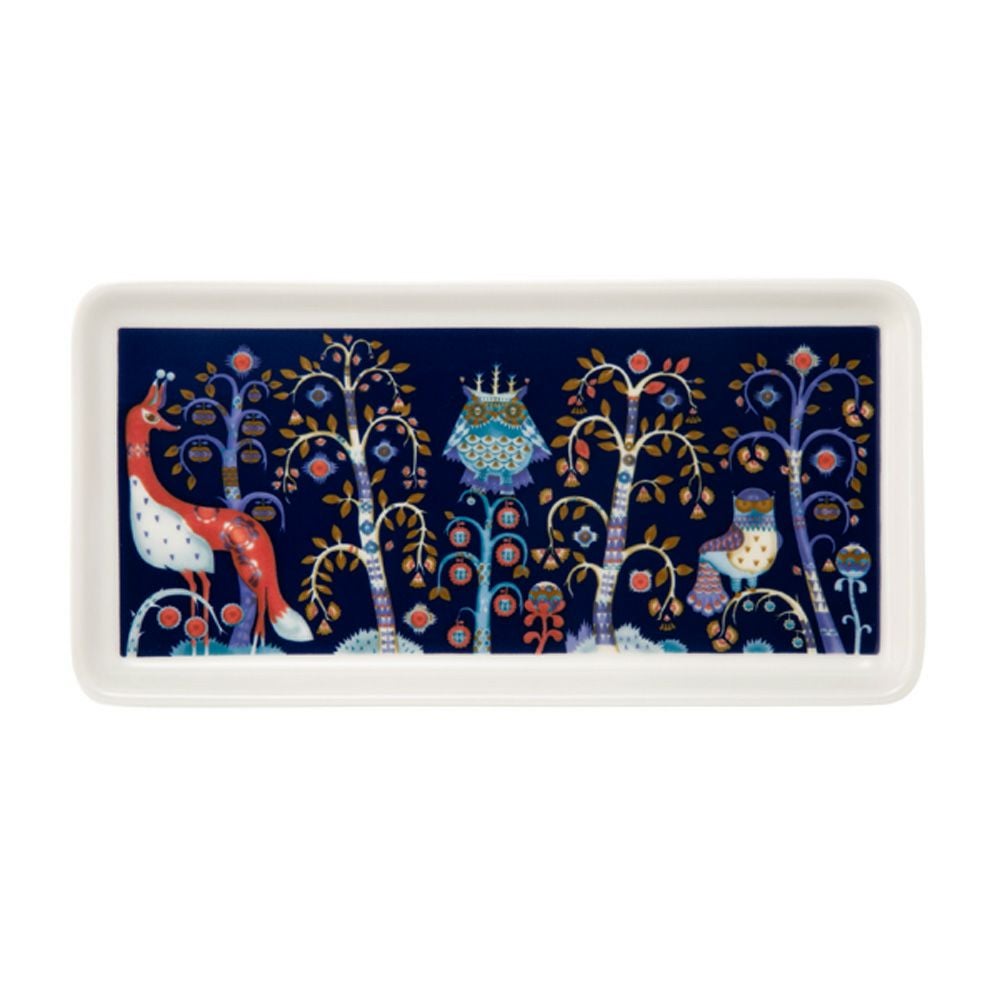 イッタラ（iittala） タイカ ブルー レクタングラープレート 12×24cm 1070931