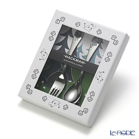 ハックマン（HACKMAN） ムーミン カトラリー 2008 ベビーセット（ムーミン＆スティンキー）