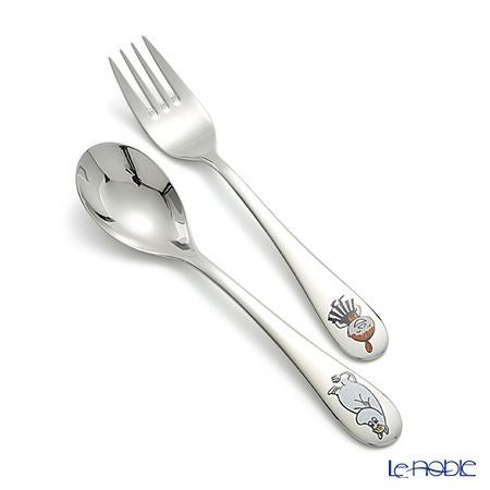 ハックマン（HACKMAN） ムーミン カトラリー 2008 ベビーセット（フローレン＆ミイ）