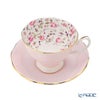 ロイヤル・アルバート ローズコンフェッティ ヴィンテージ ティーカップ＆ソーサー