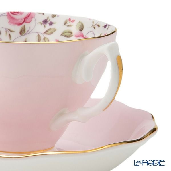 ロイヤル・アルバート ローズコンフェッティ ヴィンテージ ティーカップ＆ソーサー