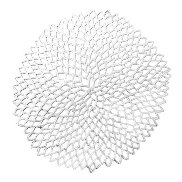 チルウィッチ Chilewich Dahlia ランチョンマット Silver 36×39cm