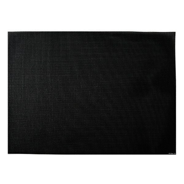 チルウィッチ Chilewich Minibasketweave ランチョンマット ブラック 36×48cm 長方形 100132-002