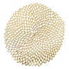 チルウィッチ Chilewich Dahlia ランチョンマット Brass 36×39cm ラウンド 100142-006