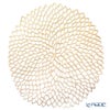 チルウィッチ Chilewich Dahlia ランチョンマット Champagne 36×39cm ラウンド 100142-011
