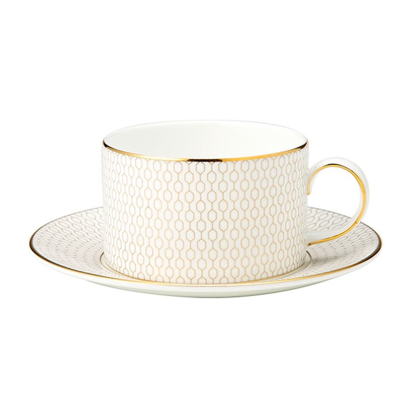 ウェッジウッド（Wedgwood） ジオ ゴールド ティーカップ＆ソーサー 250ml