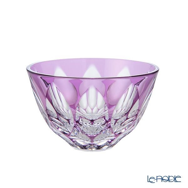 切子工房 昌榮 天満切子 蓮 ぐい呑み 華 金紫