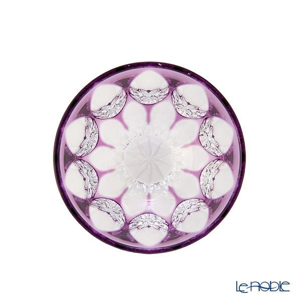 切子工房 昌榮 天満切子 蓮 ぐい呑み 華 金紫