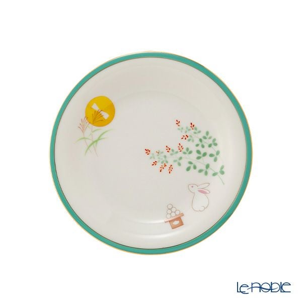 香蘭社 月ごよみ 銘々皿 5枚揃 14cm IB576-FXR