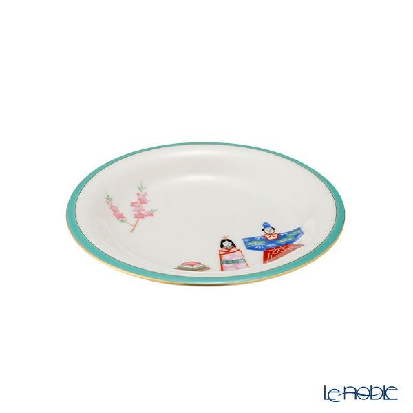 香蘭社 月ごよみ 銘々皿 5枚揃 14cm IB576-FXR