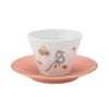 香蘭社 節句文 春駒 カップ130ml ＆ ソーサー13cm ピンク P1047-1CZFA