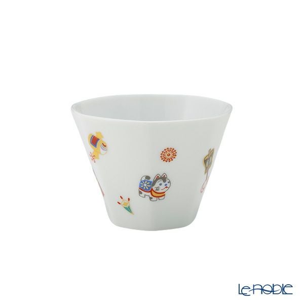 香蘭社 節句文 鯛車 カップ130ml ＆ ソーサー13cm グリーン F1048-1CZFA