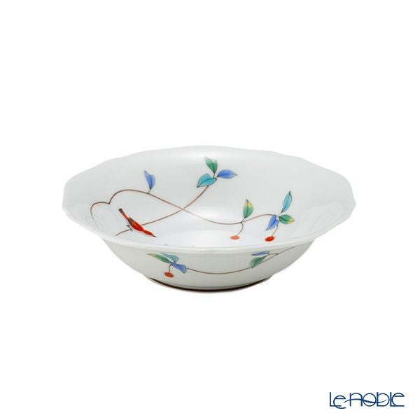 香蘭社 小鳥の詩 中鉢 14.5cm ペア 1016-2GRKK5