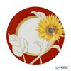 香蘭社 ひまわり ケーキ皿 20cm