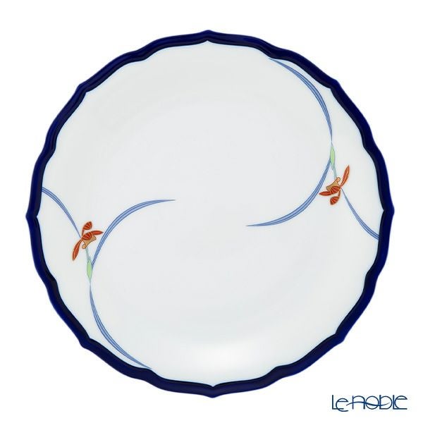 香蘭社 オーキッドレース ディナー皿／大皿 25cm