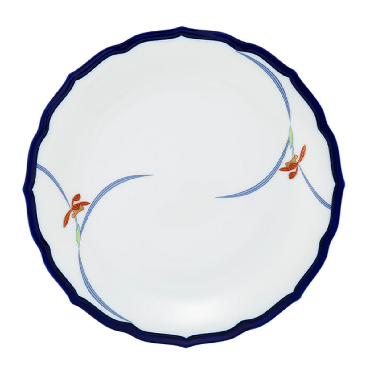 香蘭社 オーキッドレース ディナー皿／大皿 25cm