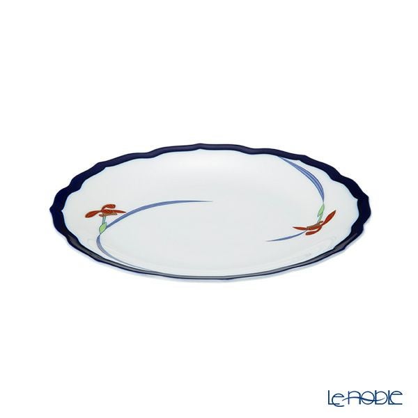 香蘭社 オーキッドレース ケーキ皿 19.5cm