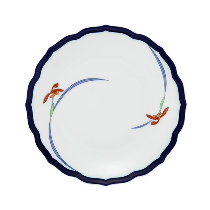 香蘭社 オーキッドレース ケーキ皿 19.5cm
