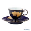 香蘭社 ルリ金彩葡萄 コーヒーカップ＆ソーサー 190ml R1538-1HQR