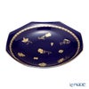 香蘭社 ルリ宝づくし 八角皿 24cm R724-EV8