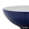 香蘭社 ピンストライプ 瑠璃 ルリ ボウル 14.5cm