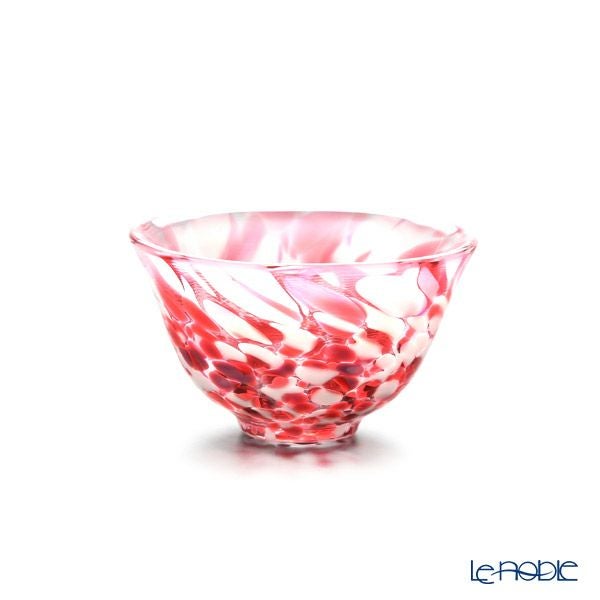 津軽びいどろ 五様ミニグラスセット ル・ノーブルオリジナル 5客 - 桜吹雪／山若葉／夜霧／朝の露／黄金空 -