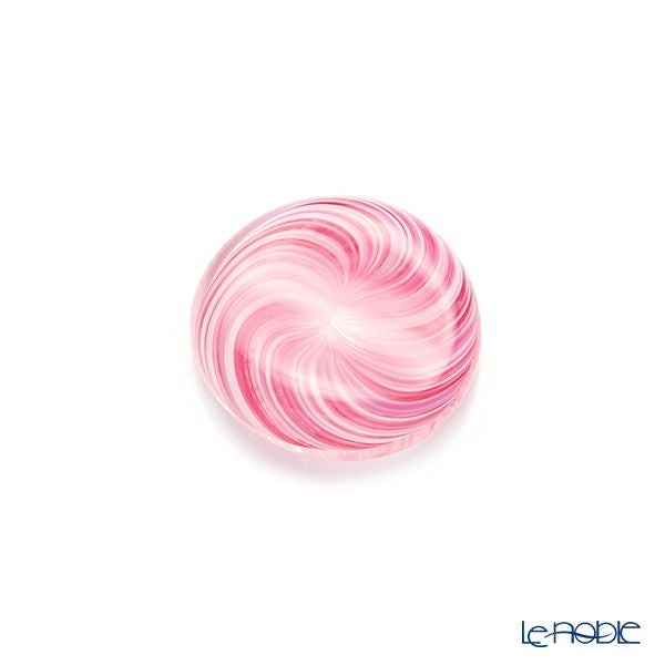 津軽びいどろ 箸置き ル・ノーブルオリジナル 5個セット 渦巻 桜・山吹・萌黄・露草・紺青