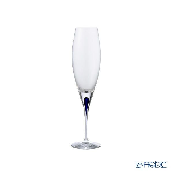 オレフォス インターメッツォ ブルー シャンパングラス 260ml 6257414