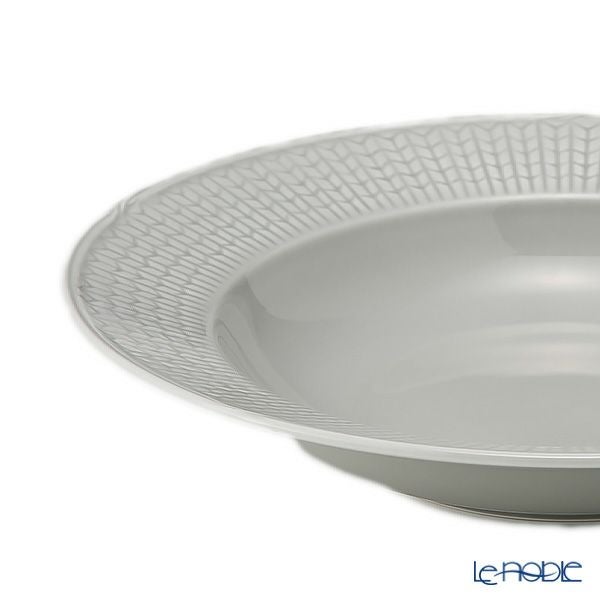 ロールストランド スウェディッシュグレース ディーププレート 25cm ミストグレイ 1062124