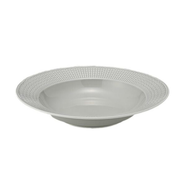 ロールストランド スウェディッシュグレース ディーププレート 25cm ミストグレイ 1062124