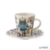 イッタラ（iittala） タイカ ホワイト エスプレッソカップ＆ソーサー 100ml