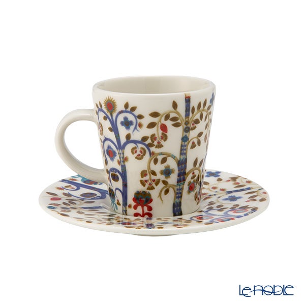 イッタラ（iittala） タイカ ホワイト エスプレッソカップ＆ソーサー 100ml