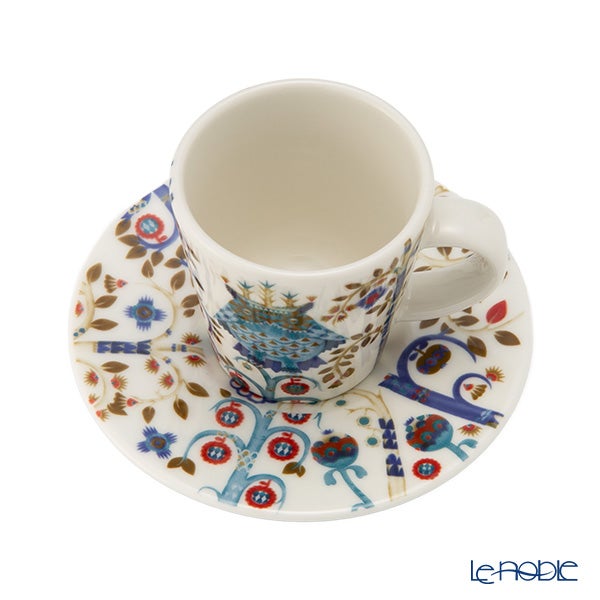 イッタラ（iittala） タイカ ホワイト エスプレッソカップ＆ソーサー 100ml