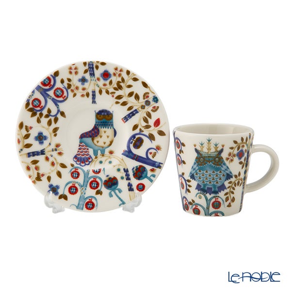 イッタラ（iittala） タイカ ホワイト エスプレッソカップ＆ソーサー 100ml