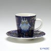 イッタラ（iittala） タイカ ブルー エスプレッソカップ＆ソーサー 100ml