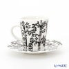 イッタラ（iittala） タイカ ブラック エスプレッソカップ＆ソーサー 100ml