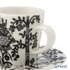 イッタラ（iittala） タイカ ブラック エスプレッソカップ＆ソーサー 100ml