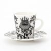 イッタラ（iittala） タイカ ブラック エスプレッソカップ＆ソーサー 100ml