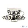 イッタラ（iittala） タイカ ブラック コーヒーカップ＆ソーサー 200ml