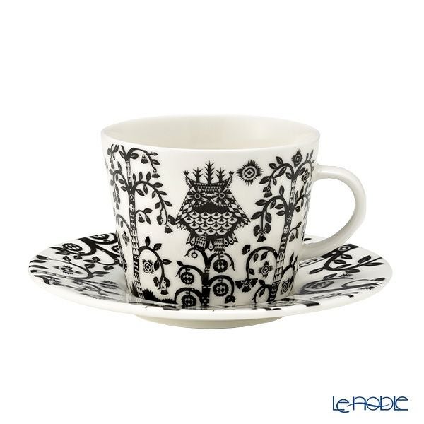イッタラ（iittala） タイカ ブラック コーヒーカップ＆ソーサー 200ml