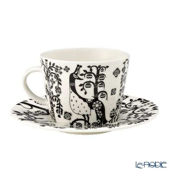 イッタラ（iittala） タイカ ブラック コーヒーカップ＆ソーサー 200ml