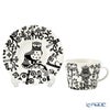 イッタラ（iittala） タイカ ブラック コーヒーカップ＆ソーサー 200ml