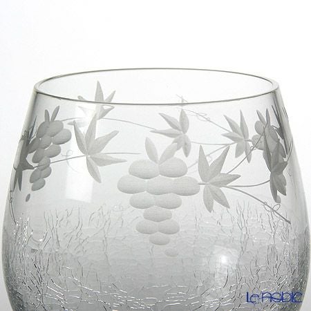 【伝統工芸】田島硝子 はな雪 ワインタンブラー ペア TG05-006-2