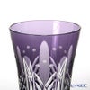 【伝統工芸】田島硝子 江戸切子 映見玉矢来 タンブラー パープル TG05-15-1V
