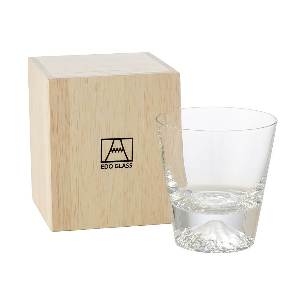 伝統工芸】田島硝子 富士山グラス ロックグラス 270ml TG15-015-R