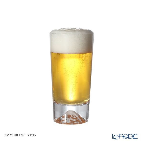 【伝統工芸】田島硝子 富士山グラス タンブラー 400ml TG15-015-2T ペア【木箱入】