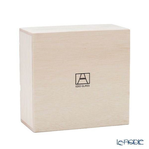 【伝統工芸】田島硝子 富士山グラス タンブラー 400ml TG15-015-2T ペア【木箱入】