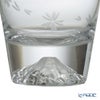 【伝統工芸】田島硝子 富士山グラス ロックグラス 270ml 桜切子 桜風呂敷包み TG16-015-RS