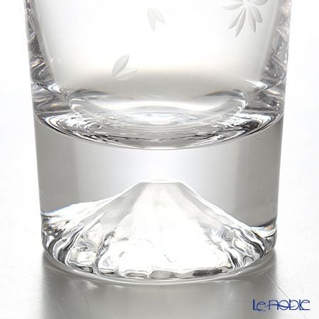 【伝統工芸】田島硝子 富士山グラス タンブラー 400ml 桜切子 TG16-015-TS